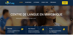 Desktop Screenshot of cariblang.com